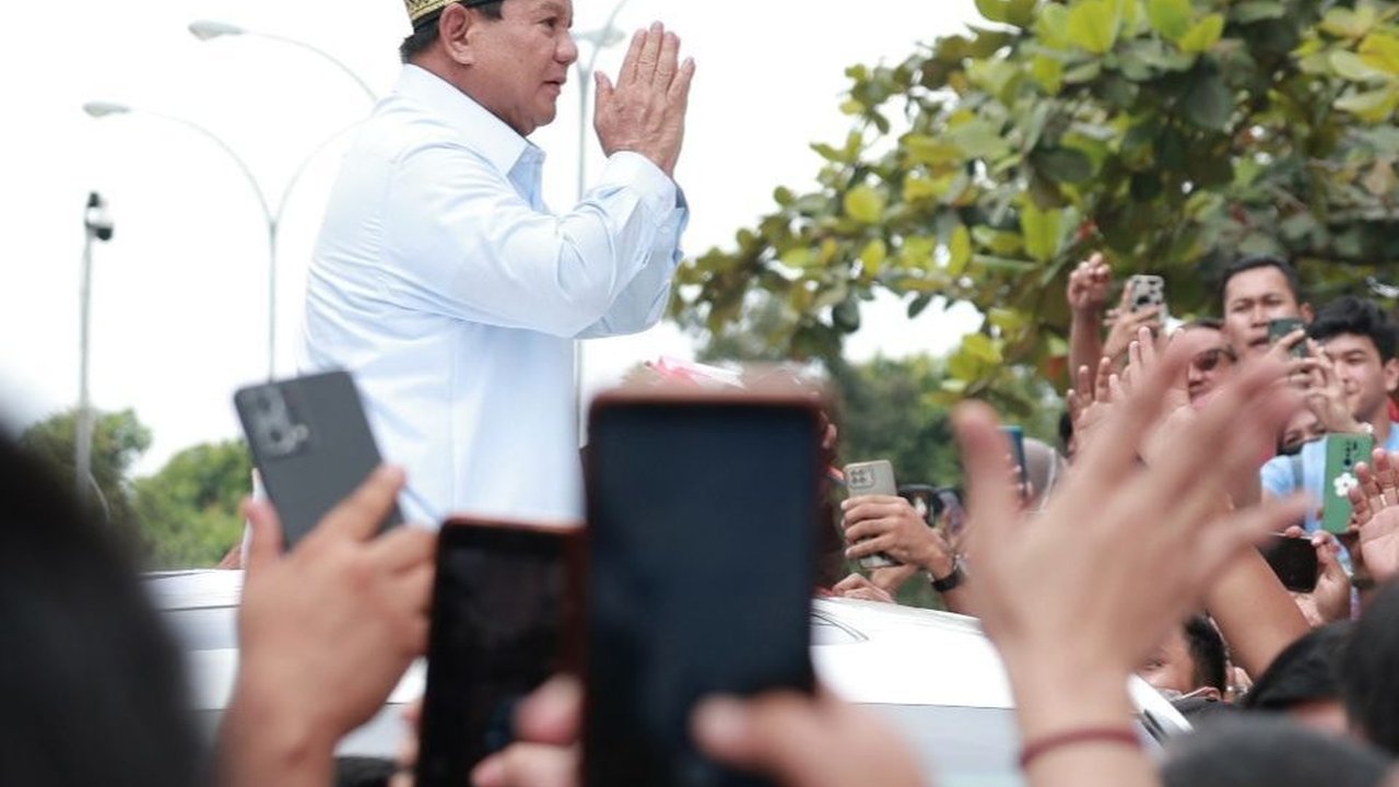 Kampanye di Bengkulu, Prabowo Didampingi Raffi Ahmad