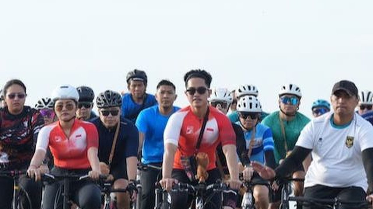 Gowes Santuy, Kaesang dan PSI Ajak Warga ke TPS Pada 14 Februari 2024