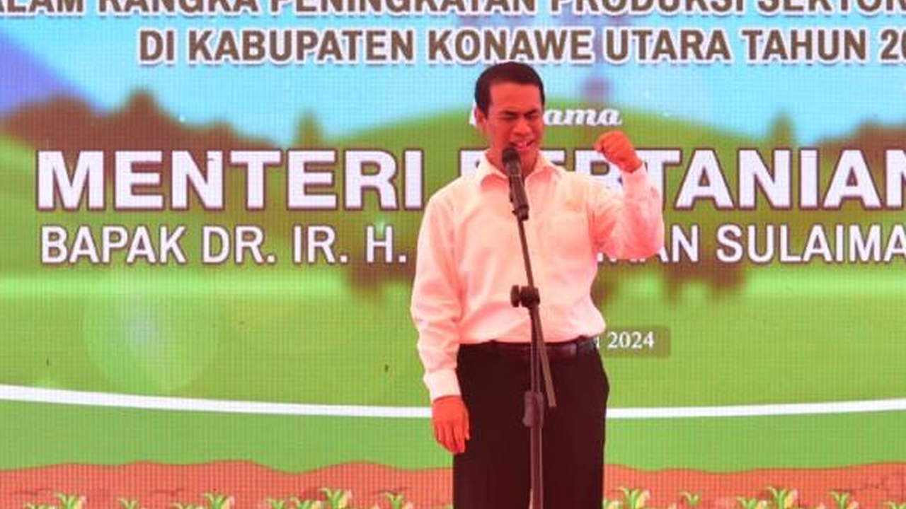 Pastikan Pupuk Subsidi Aman, Mentan Amran Dorong Petani Konawe Wujudkan Swasembada