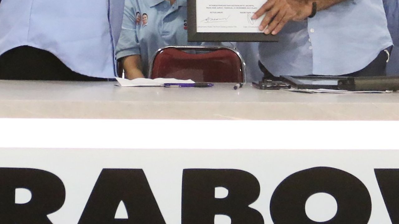 FOTO: Relawan Pragib 2024 Deklarasi Dukungan untuk Prabowo-Gibran