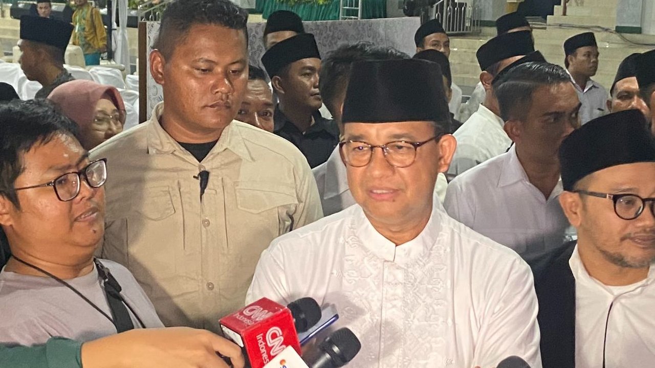 Hadiri Haul KH M Bishri Syansuri, Anies Janji Lanjutkan Perjuangan untuk Indonesia