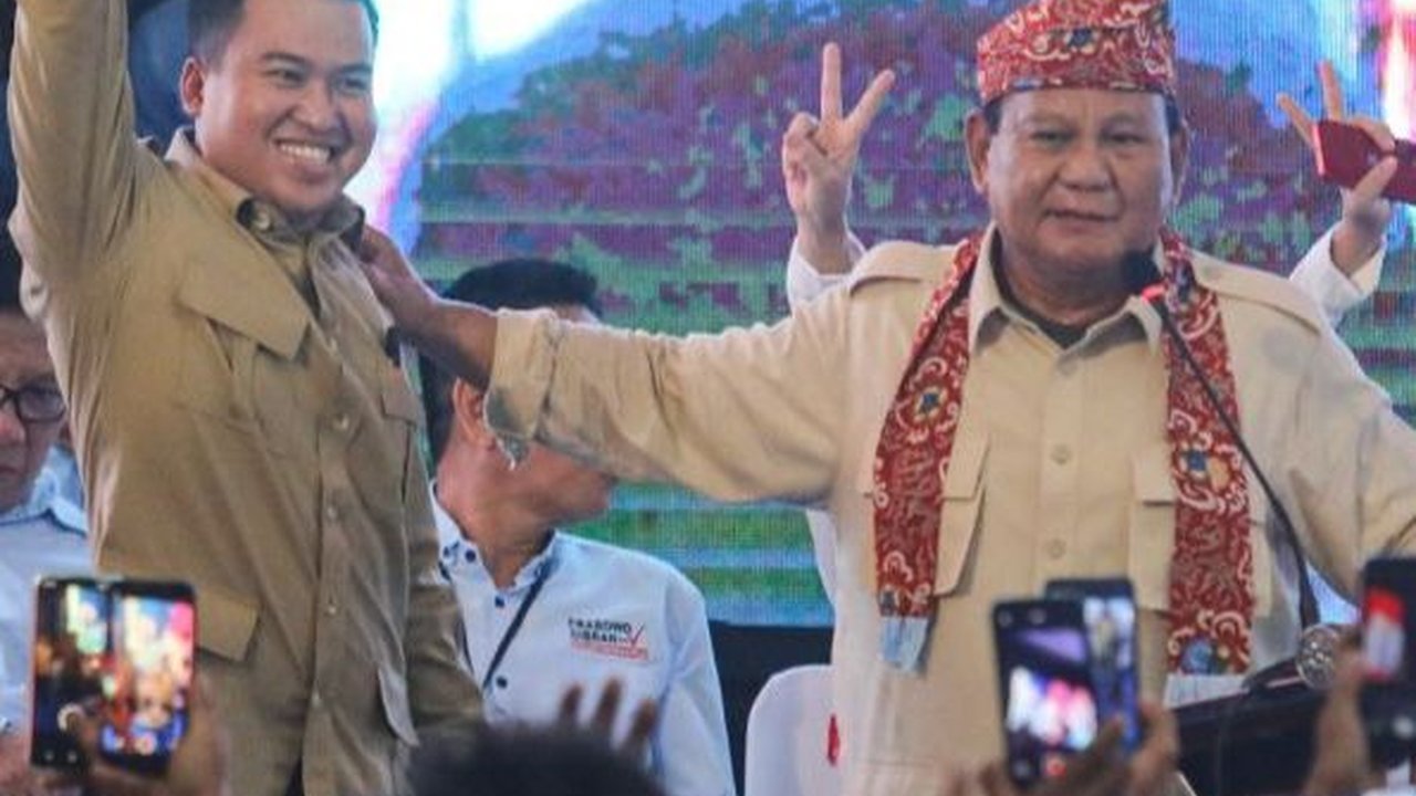 Bicara Filosofi Sapu Lidi, Prabowo Ajak Masyarakat Bersatu Berantas Koruptor