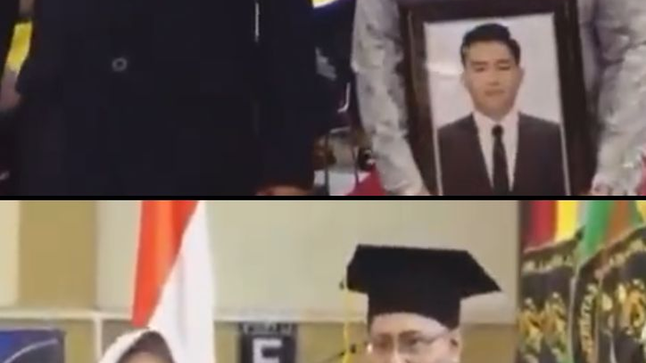 Viral Momen Seorang Ibu Gantikan Wisuda Anak yang Meninggal Dunia, Penuh Haru