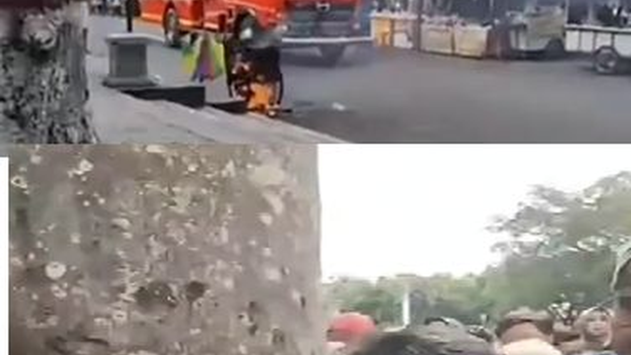 Viral Momen Wanita Bantu Pedagang Tahu Bulat yang Gerobaknya Terbakar, Aksinya Tuai Pujian