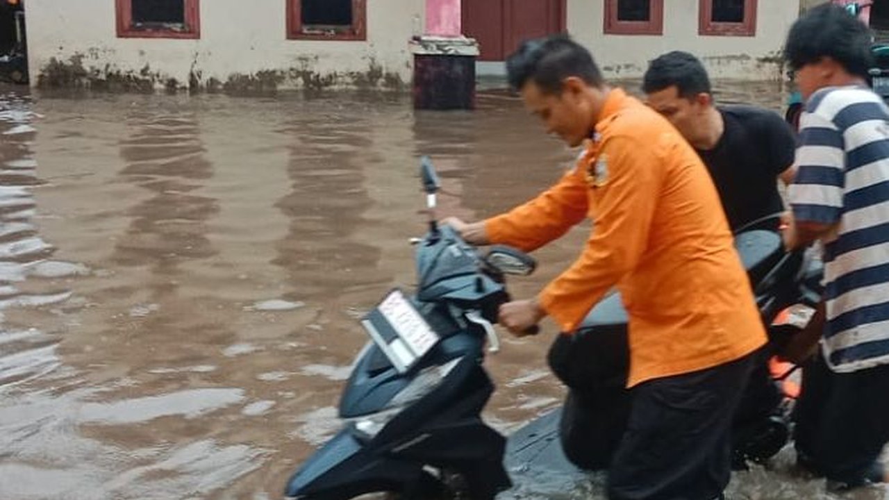 Banjir di Kota Pangkalpinang, 458 Rumah Terendam