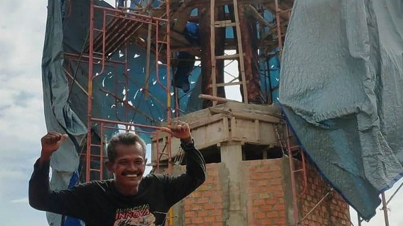 Sempat Viral, Ini Sosok di Balik Patung Bung Karno yang Kini Bentuknya Berubah