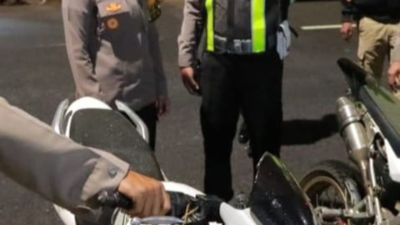 Lolos Razia Saat Kampanye, Ratusan Motor Berknalpot Brong Terjaring ETLE