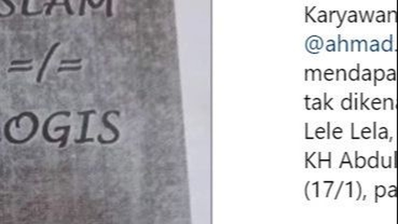 Heboh di Tebet Beredar Selebaran Paham Sesat Menjelekkan Agama, Polisi Turun Tangan