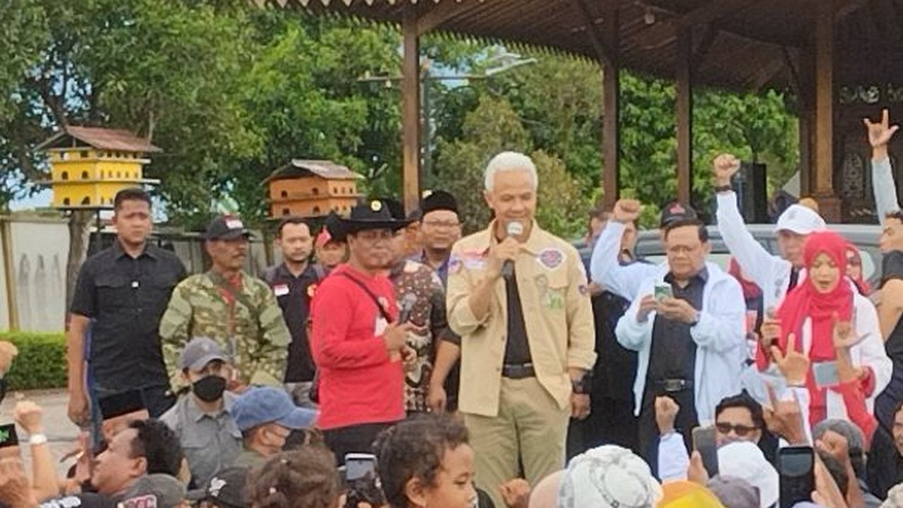 Pesan Ganjar ke Relawan: 14 Februari Arahkan Masyarakat Dukung Kita