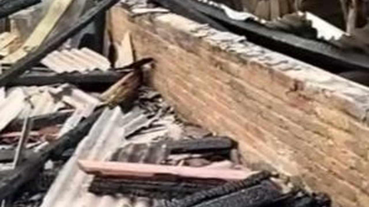 Nasib Malang Menimpa Fikoh LIDA, Rumah Masa Kecil Terbakar Habis