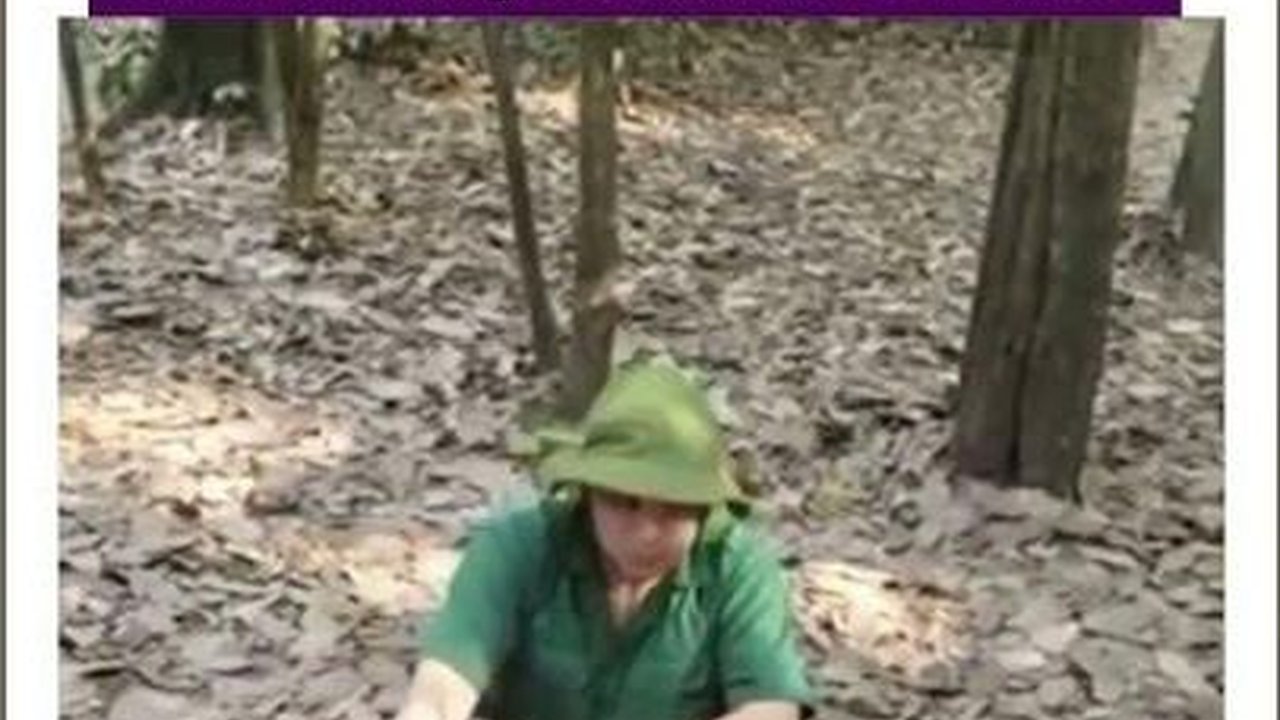 Pasukan Viet Cong Bikin Lubang Terowongan Seperti Ini Saat Perang Vietnam 1954-1975