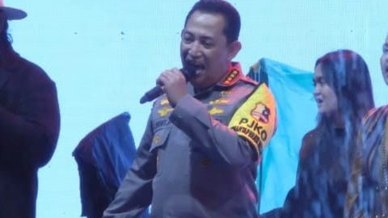 Kapolri: Lagu Polisi Jagoanku Jadi Penyemangat Mengabdi Lebih Baik Lagi
