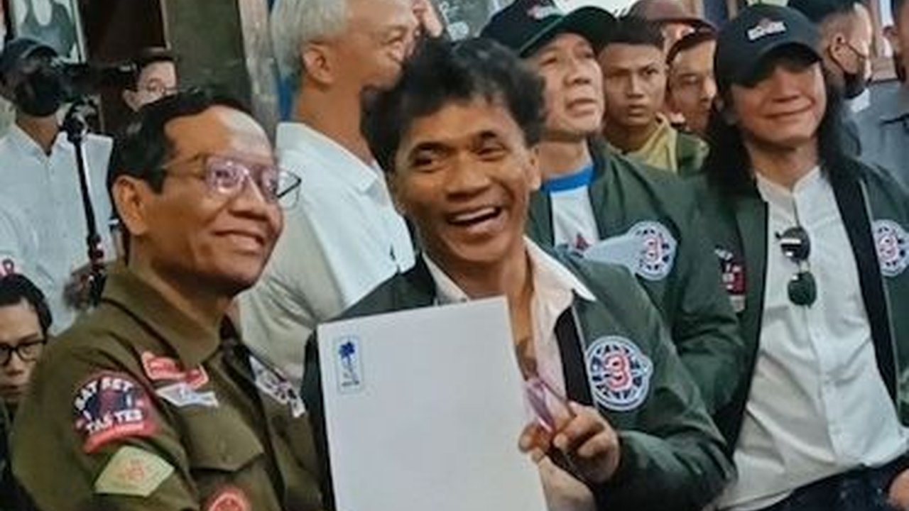 Deklarasi Dukung Ganjar-Mahfud, Slank Buatkan Lagu ‘Salam Metal’