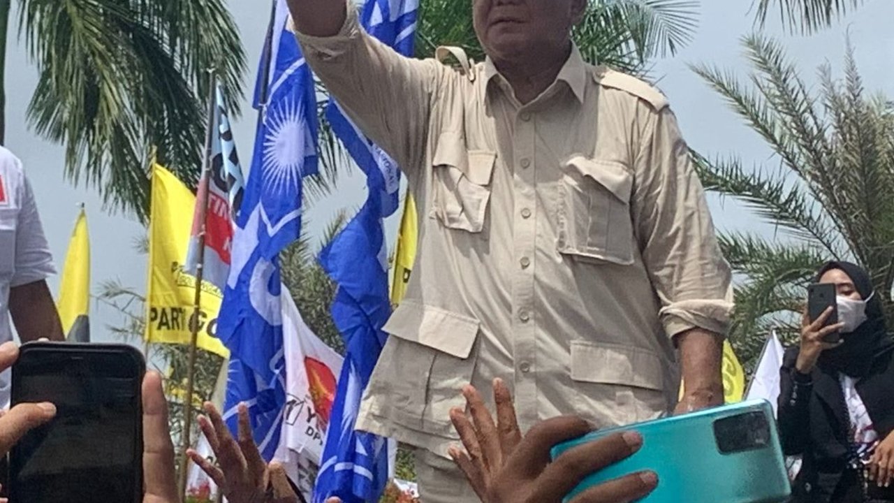 Temui Anggota Koperasi di Bogor, Prabowo Terang-terangan Minta Dukungan