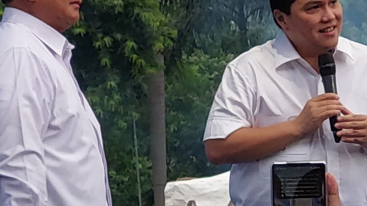 Erick Thohir Dampingi Gibran Debat Cawapres: Saatnya Saya Menentukan, Gabung 02