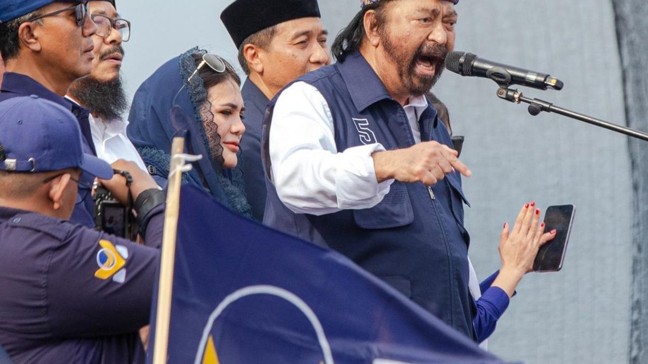 Surya Paloh Akhirnya 'Turun Gunung' Langsung Kampanye di Lombok: Jaga Aturan Main, Agar Pemilu Damai