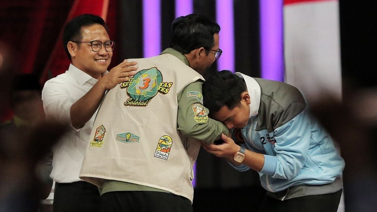 VIDEO: Gregetan Mahfud Tirukan Gimik Gibran, 