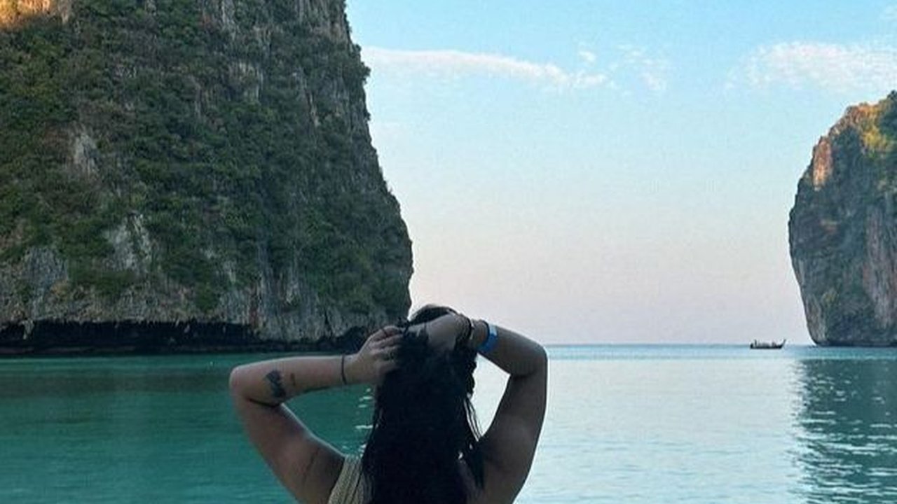 8 Foto Shafa Harris Tampil Tanpa Make Up Saat liburan ke Thailand