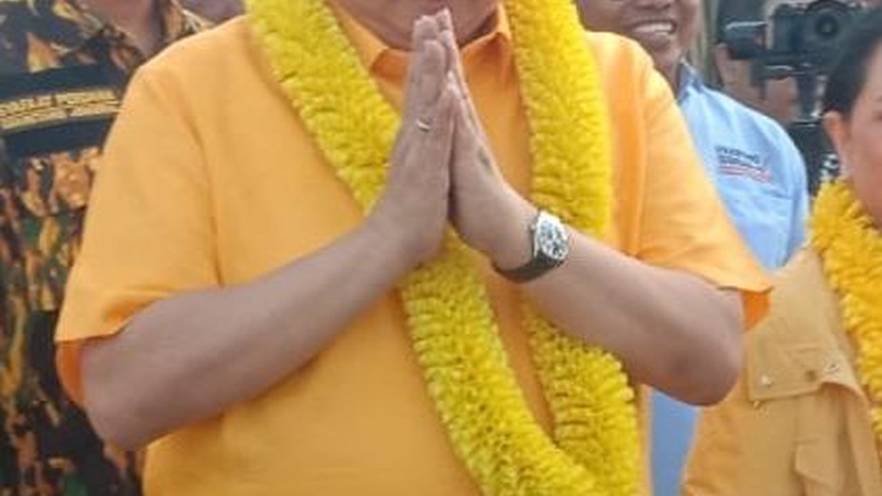 Airlangga Minta Rakyat Jangan Golput, Penting untuk Masa Depan Indonesia