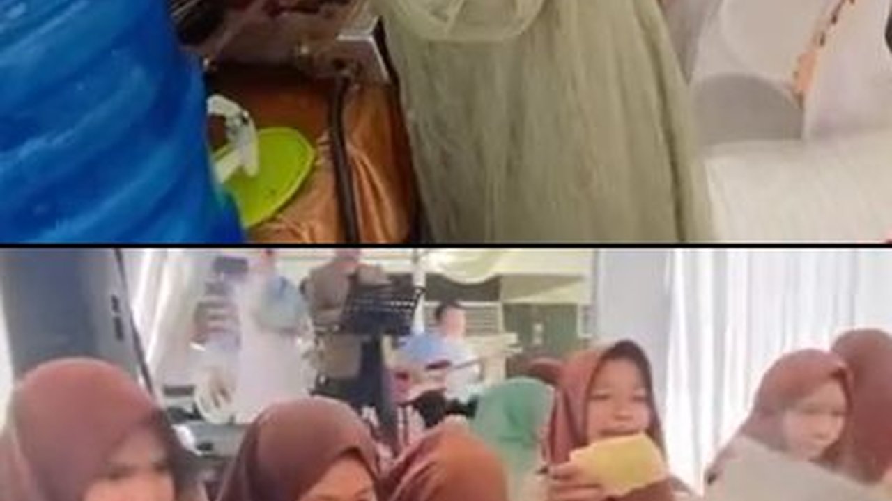 Kondangan Bak di Warmindo, Momen Anak Sekolah Berseragam Pramuka Jadi Tamu di Pernikahan Ini Curi Perhatian