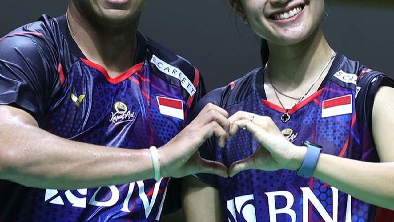 FOTO: Senyum Manis Rehan/Lisa Melaju ke Perempat Final Indonesia Masters 2024