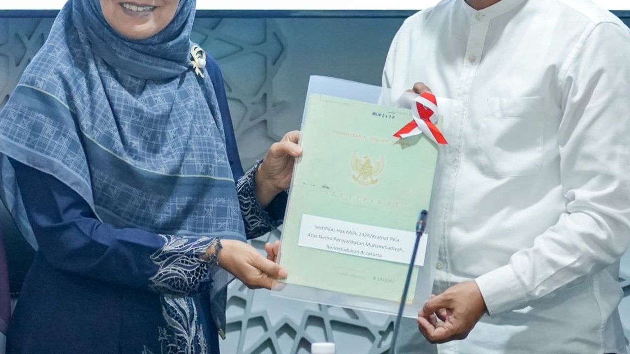 Wamen Raja Juli Ungkap Perintah Jokowi: Percepat Sertifikasi Tanah Muhammadiyah