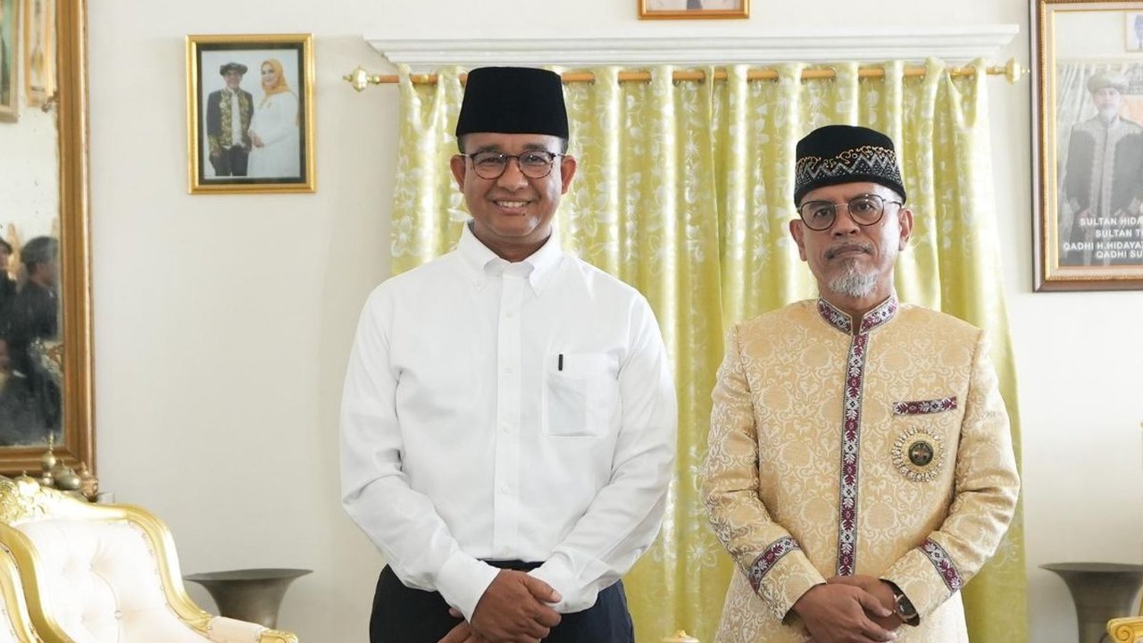 Silaturahmi ke Kesultanan Ternate, Anies: Kami Harap Terus Jadi Pilar Penopang Kebudayaan