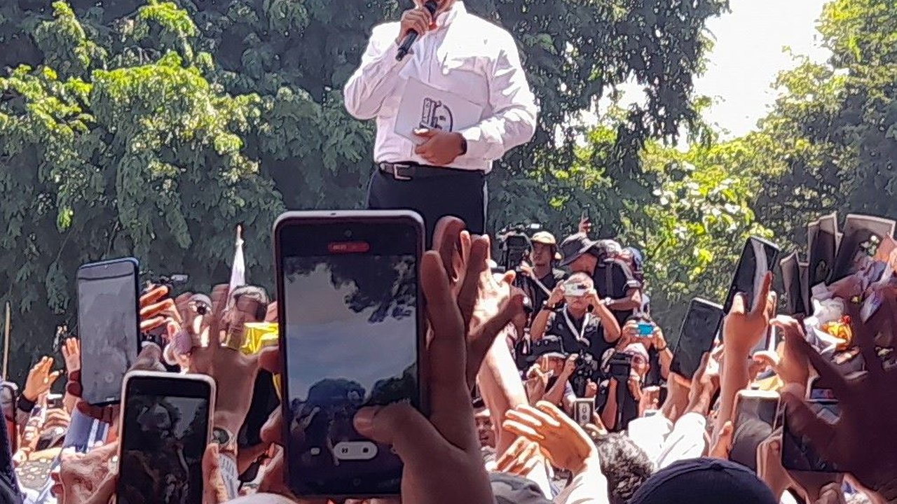 VIDEO: Pedas Anies Sindir Orang Berkhianat, Ceritakan Banyak Curhat Masyarakat di Padang