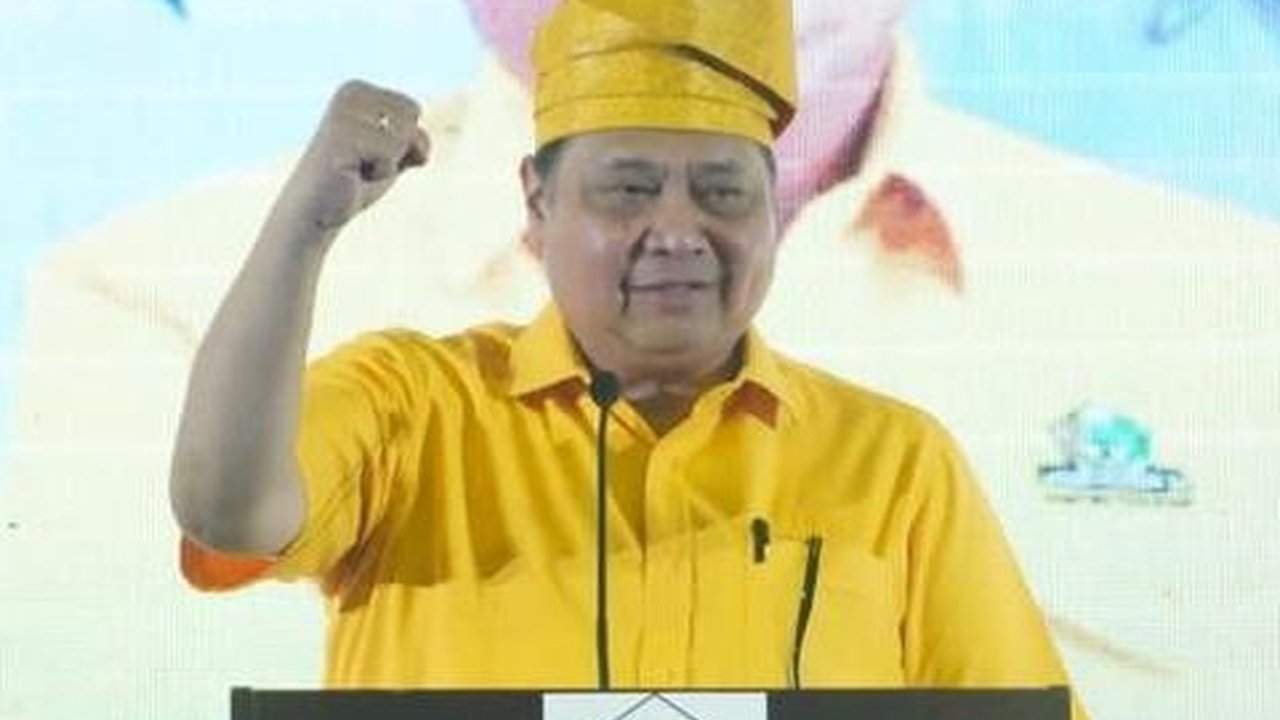 Airlangga Kampanye di Riau: Prabowo-Gibran Harus Menang di Atas 50% di Markas Golkar