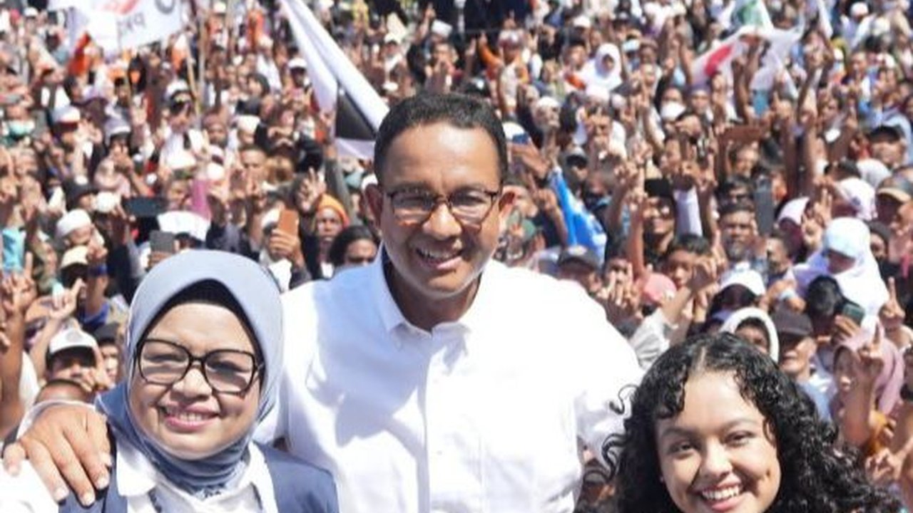 Surya Paloh dan Jusuf Kalla Dampingi Anies Kampanye Akbar di Bandung