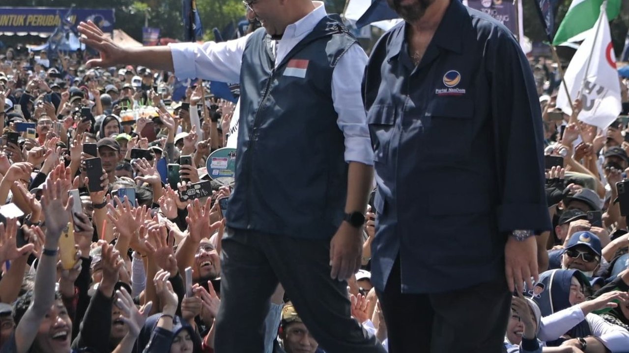 Kampanye Bareng JK & Anies Baswedan, Surya Paloh: Tidak Boleh Mencampur Hak Publik dengan Keluarga