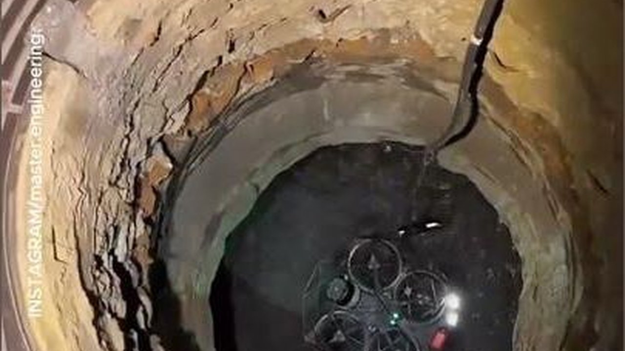 VIDEO: Sidak Gorong-gorong Pakai Drone