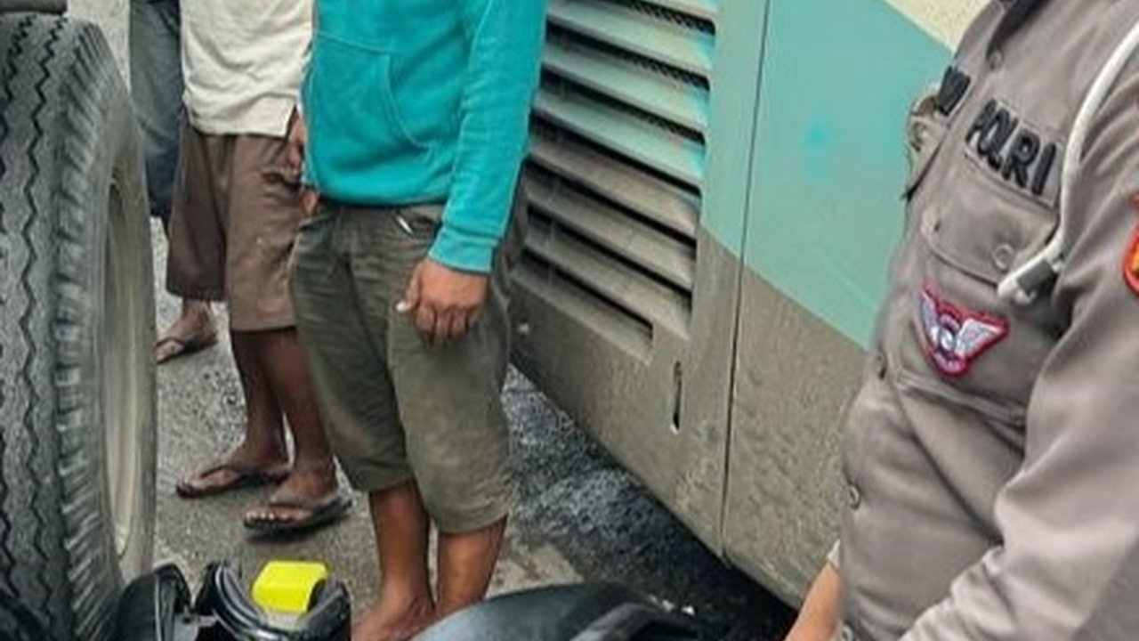 Viral Aksi Polisi Bantu Ganjal Bus dengan Motor untuk Selamatkan Banyak Nyawa, Begini Nasib Terbaru Bripda Novandro