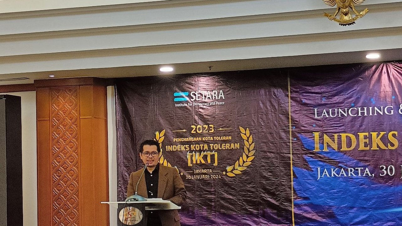 Bekasi Jadi Kota Toleransi Tertinggi Urutan ke 2 Versi SETARA Institute