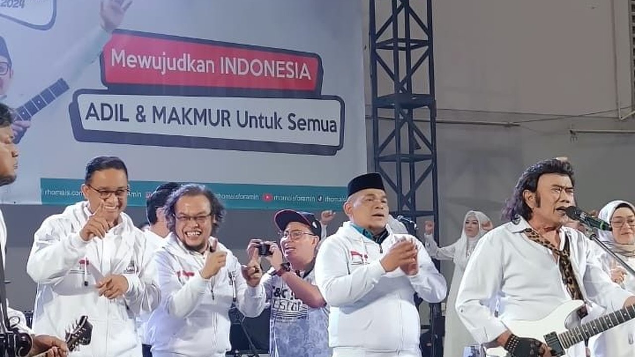 VIDEO: Rhoma Irama Interupsi Anies-Cak Imin, Desak Pikirkan Nasib Seniman