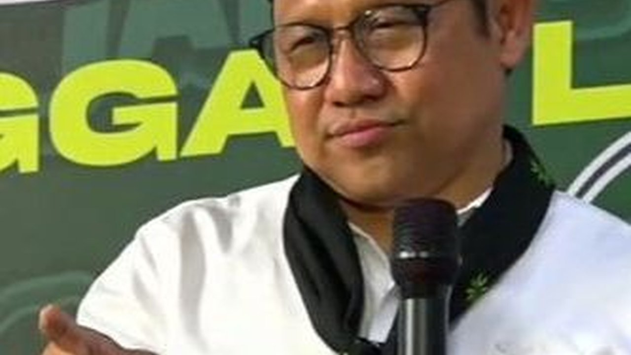 VIDEO: Detik-Detik Cak Imin Slepet 'Drone BIN' Bikin Anies, Ojol & Buruh Ngakak