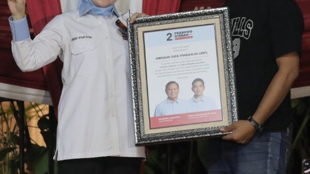 Tidak Ingin Harga BBM Naik, Jaringan Ojek Pangkalan Deklarasi Dukung Prabowo-Gibran