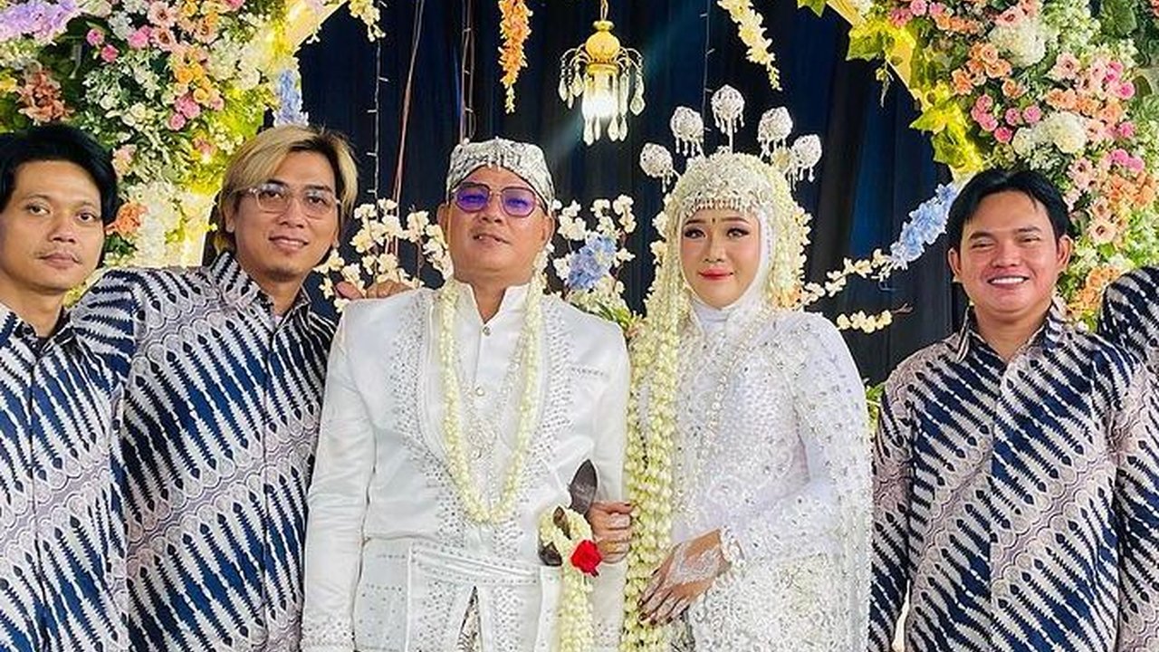 Sah Jadi Suami Istri, Ini Potret Andika Kangen Band Nikah dengan Dokter Cantik Asal Lampung