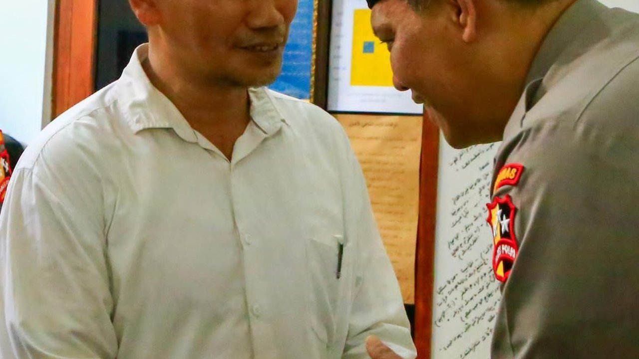 Dikunjungi Kaops NCS Polri, Gus Baha Doakan Pemilu 2024 Berlangsung Aman dan Damai