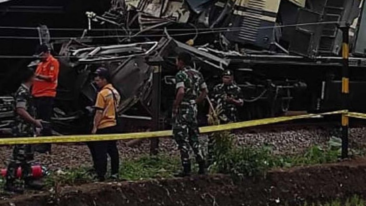 KNKT Masih Selidiki Penyebab Kecelakaan Kereta Api di Cicalengka, Ini Subjek yang Diteliti
