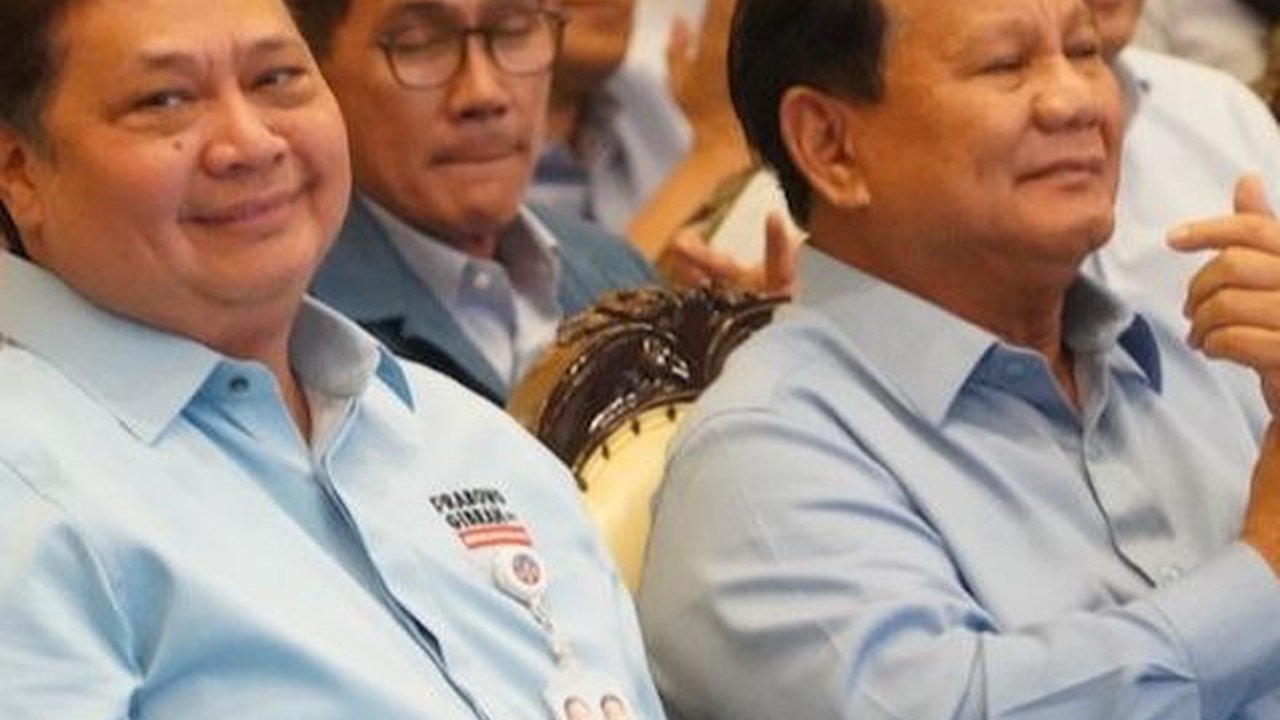 Airlangga Bela Prabowo soal Kinerja Menteri Pertahanan Usai Debat Capres