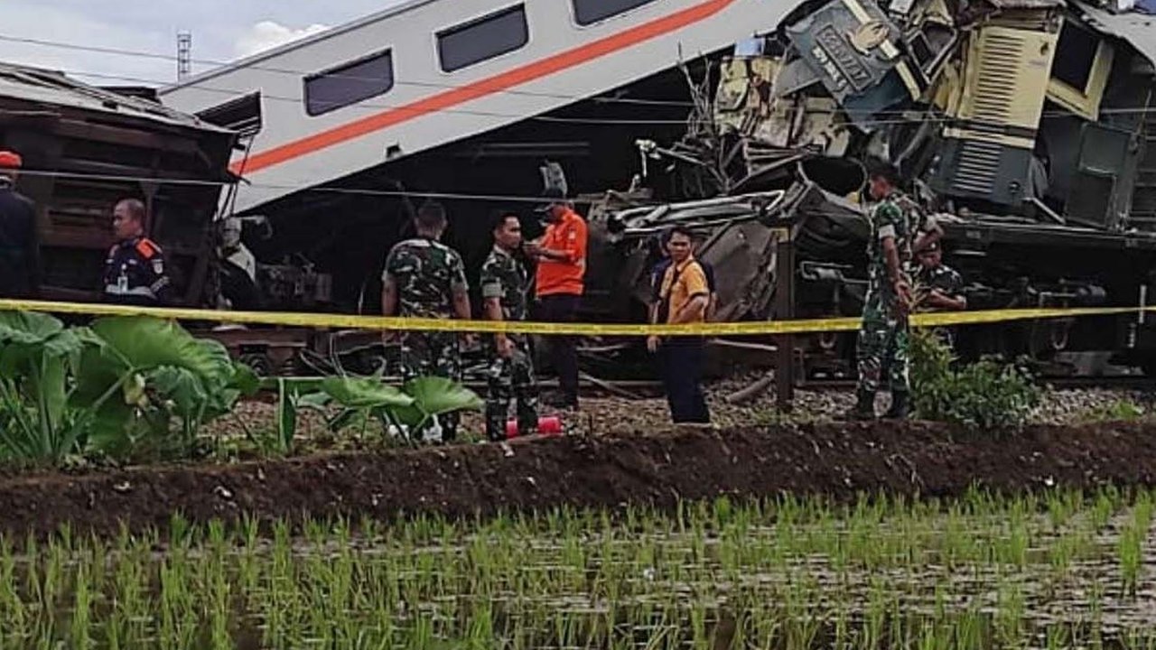 Segini Santunan dari Pemerintah untuk Korban Meninggal Kecelakaan KA di Cicalengka