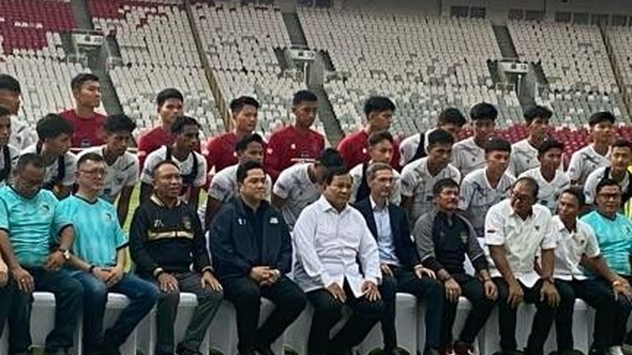 Bareng Erick Thohir, Prabowo Teken Kerjasama dengan Akademi Sepakbola Cetak Atlet Muda Lokal