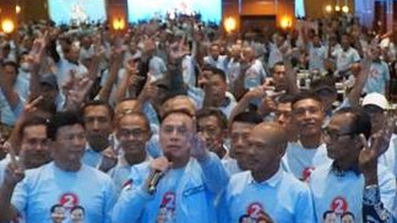 Dipimpin Eks Wakapolri, Barisan Purnawirawan Polri Janji Setia dan Menangkan Prabowo-Gibran di Jatim