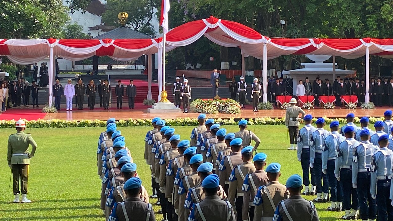 Jokowi Pimpin Upacara Hari Kesaktian Pancasila