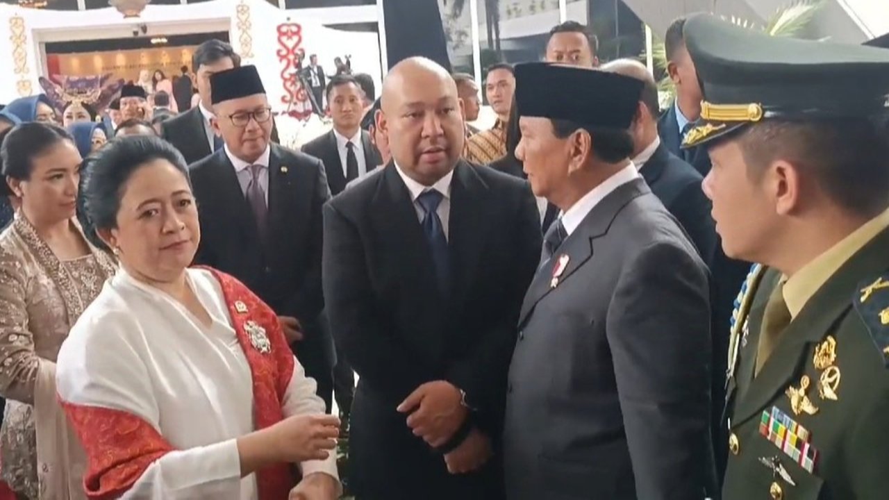 Prabowo Subianto di DPR