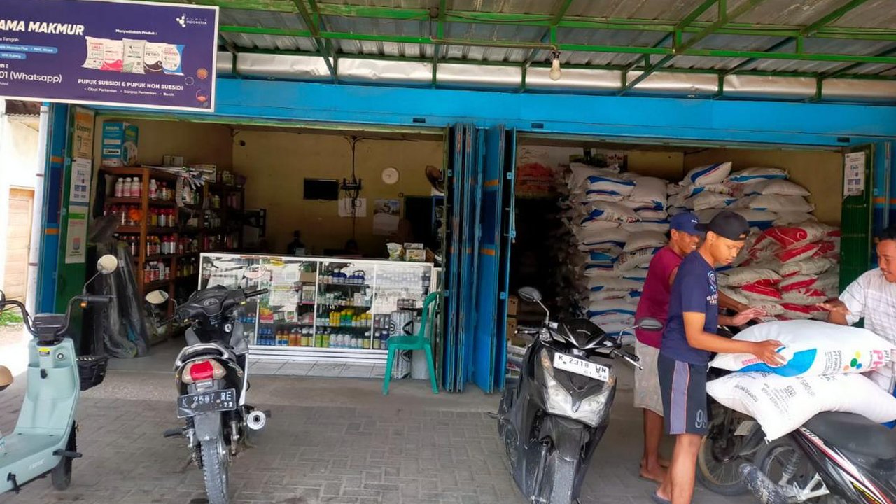 Pupuk subsidi di Blora melimpah