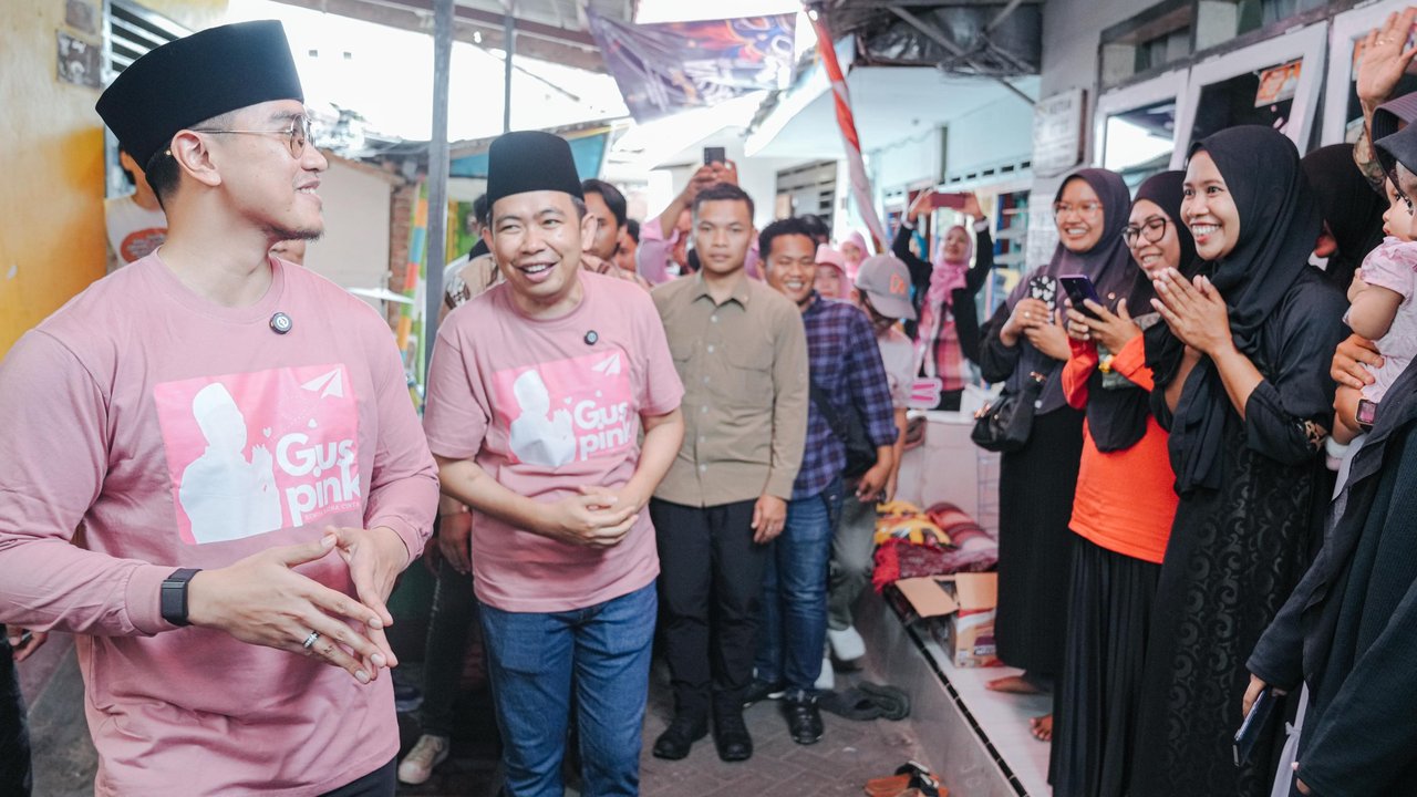 Kaesang dan Gus Fawait Blusukan