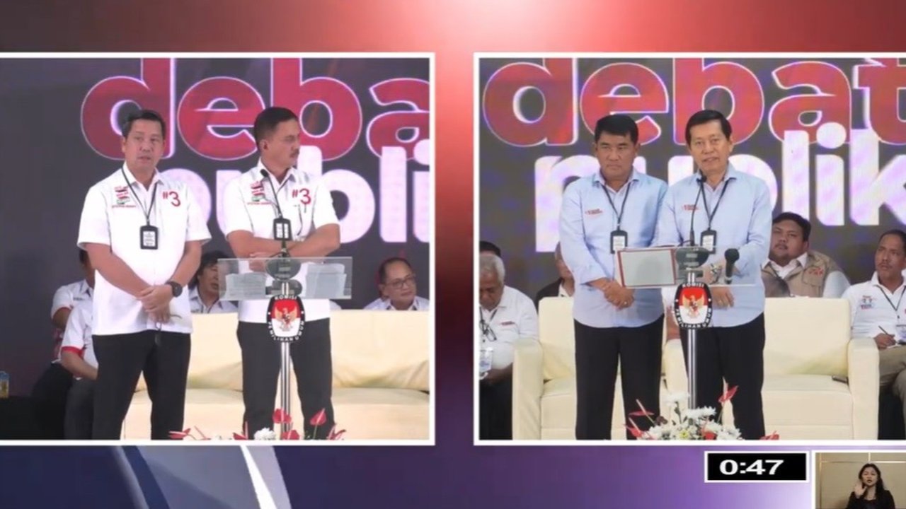 Steven-Denny Debat Cagub-Cawagub Sulut