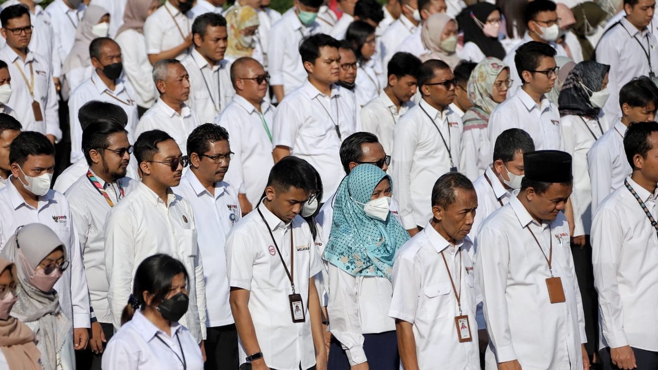 Aparatur Sipil Negara (ASN) atau Pegawai Sipil Negara (PNS). Foto: Kementerian PANRB